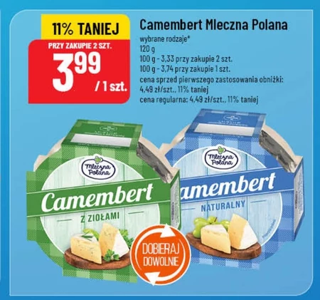 Камамбер Mleczna Polana