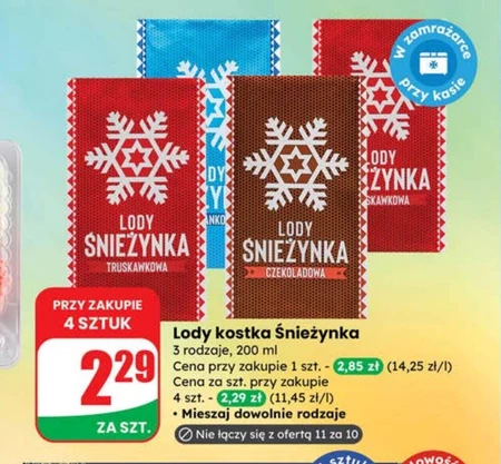 Lody Śnieżynka