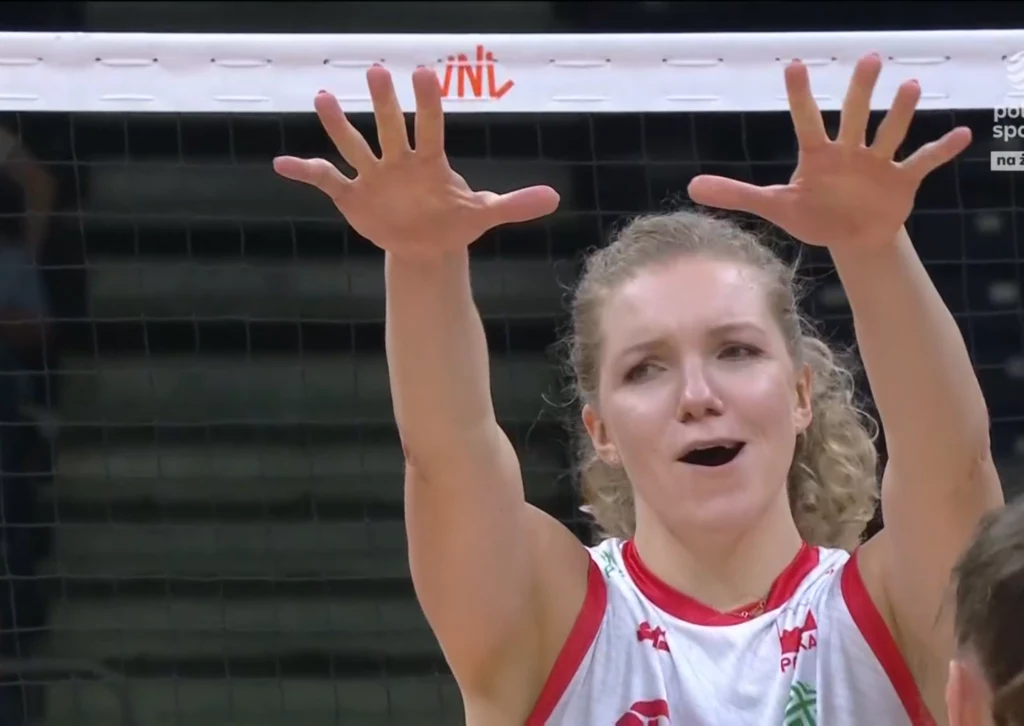 Agnieszka Korneluk była jedną z bohaterek meczu Polska - Holandia Agnieszka Korneluk była jedną z bohaterek meczu Polska - Holandia