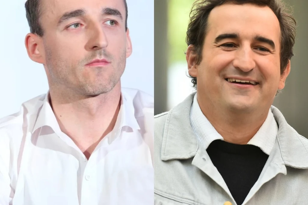 Robert Kubica i Michał Koterski