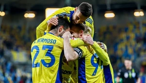 Piłkarze Arki Gdynia wiosną wywalczyli upragniony awans do Ekstraklasy 