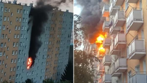 Pożar wieżowca w Rzeszowie. Nie żyje 14-latka