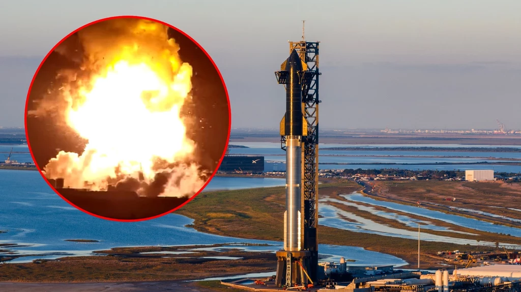 Potężna eksplozja Starshipa na poligonie SpaceX. Dlaczego wybuchła rakieta firmy Elona Muska? Potężna eksplozja Starshipa na poligonie SpaceX. Dlaczego wybuchła rakieta firmy Elona Muska?