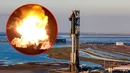 Potężna eksplozja Starshipa na poligonie SpaceX. Dlaczego wybuchła rakieta firmy Elona Muska?