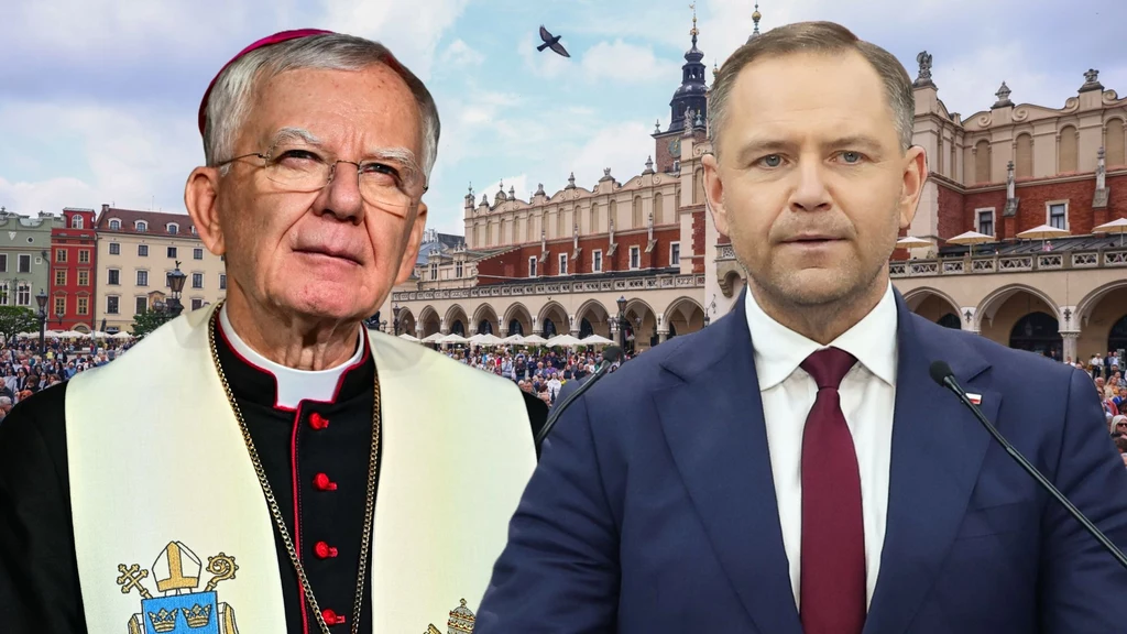 Kraków. Abp Jędraszewski stanął w obronie córki Karola Nawrockiego Kraków. Abp Jędraszewski stanął w obronie córki Karola Nawrockiego