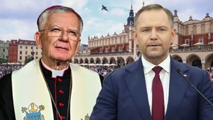 Kraków. Abp Jędraszewski stanął w obronie córki Karola Nawrockiego