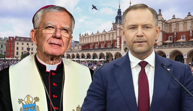 Kraków. Abp Jędraszewski stanął w obronie córki Karola Nawrockiego