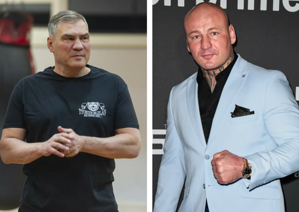 Dariusz Michalczewski i Artur Szpilka Dariusz Michalczewski i Artur Szpilka
