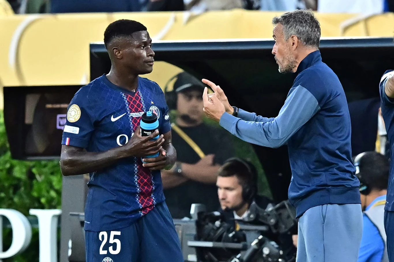 Nuno Mendes i Luis Enrique