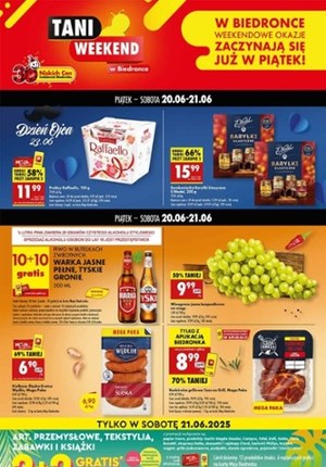 Gazetka promocyjna Biedronka, ważna od 20.06.2025 do 21.06.2025.