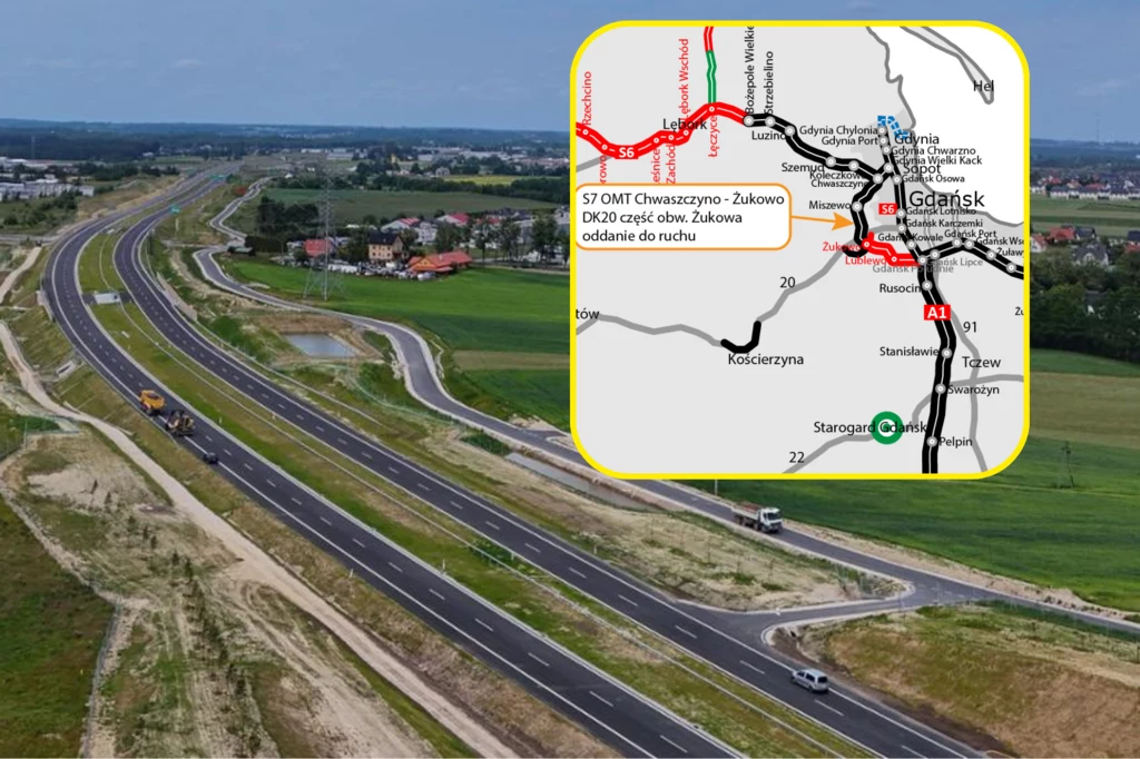 Pierwszy odcinek Obwodnicy Metropolii Trójmiejskiej został otwarty 18 czerwca.