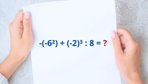Uważaj na potęgi i nawiasy. W tym zadaniu łatwo wpaść w pułapkę