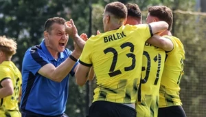 Trener Przemysław Cecherz zrealizował cel. Wieczysta jest już na zapleczu Ekstraklasy  