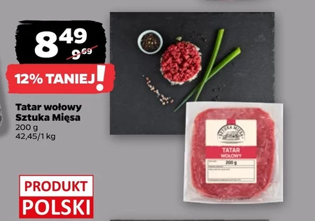 Тартар з яловичини Sztuka Mięsa