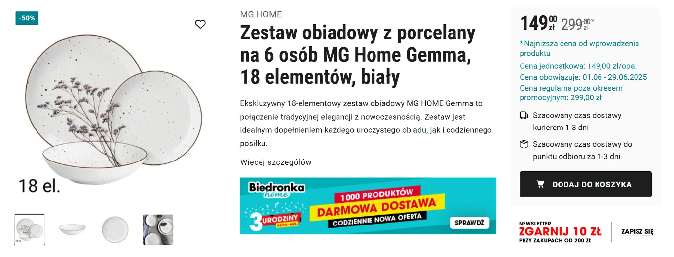 Porcelana MG Home z Biedronki podbija serca Polek. Te wzory zachwycają! Porcelana MG Home z Biedronki podbija serca Polek. Te wzory zachwycają!