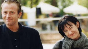 Olaf Lubaszenko i Katarzyna Groniec w 2001 roku