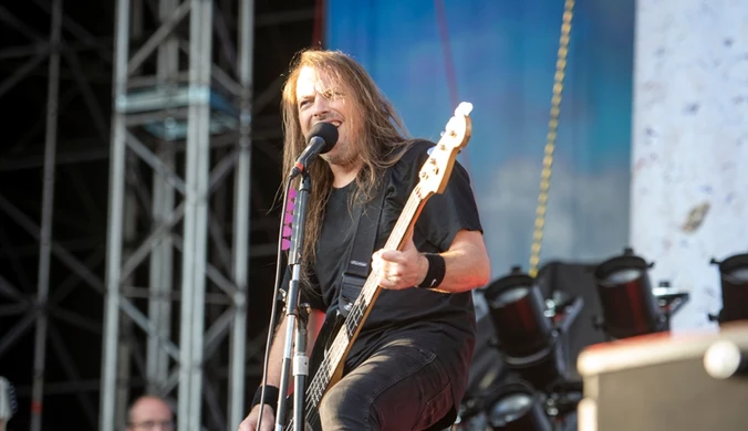 Justin Street z zespołu Airbourne