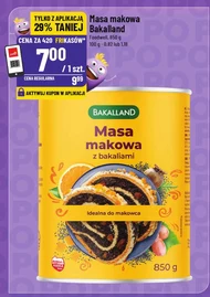 Masa makowa Bakalland