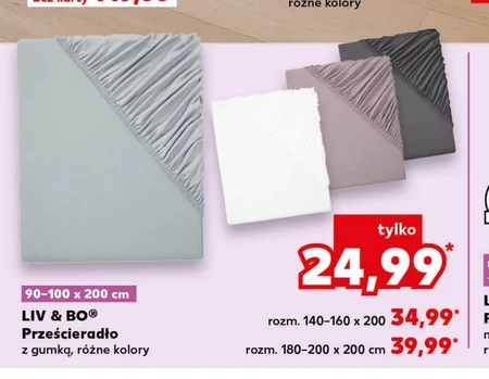 Prześcieradło z gumką Liv & BO