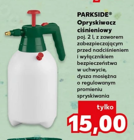 Opryskiwacz ciśnieniowy Parkside