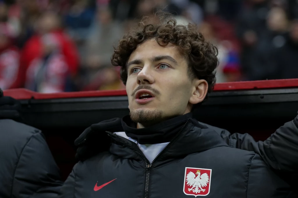 Karol Struski przed meczem Polski z Łotwą Karol Struski przed meczem Polski z Łotwą