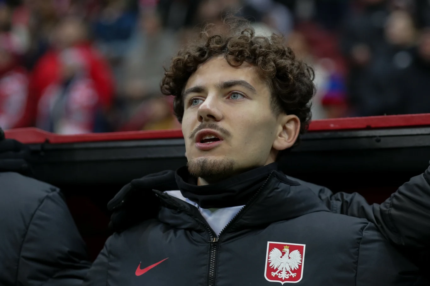 Karol Struski przed meczem Polski z Łotwą