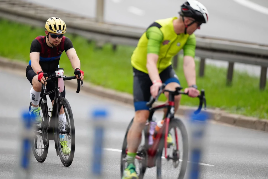 Bartosz Matusiewicz na rowerze Bartosz Matusiewicz na rowerze
