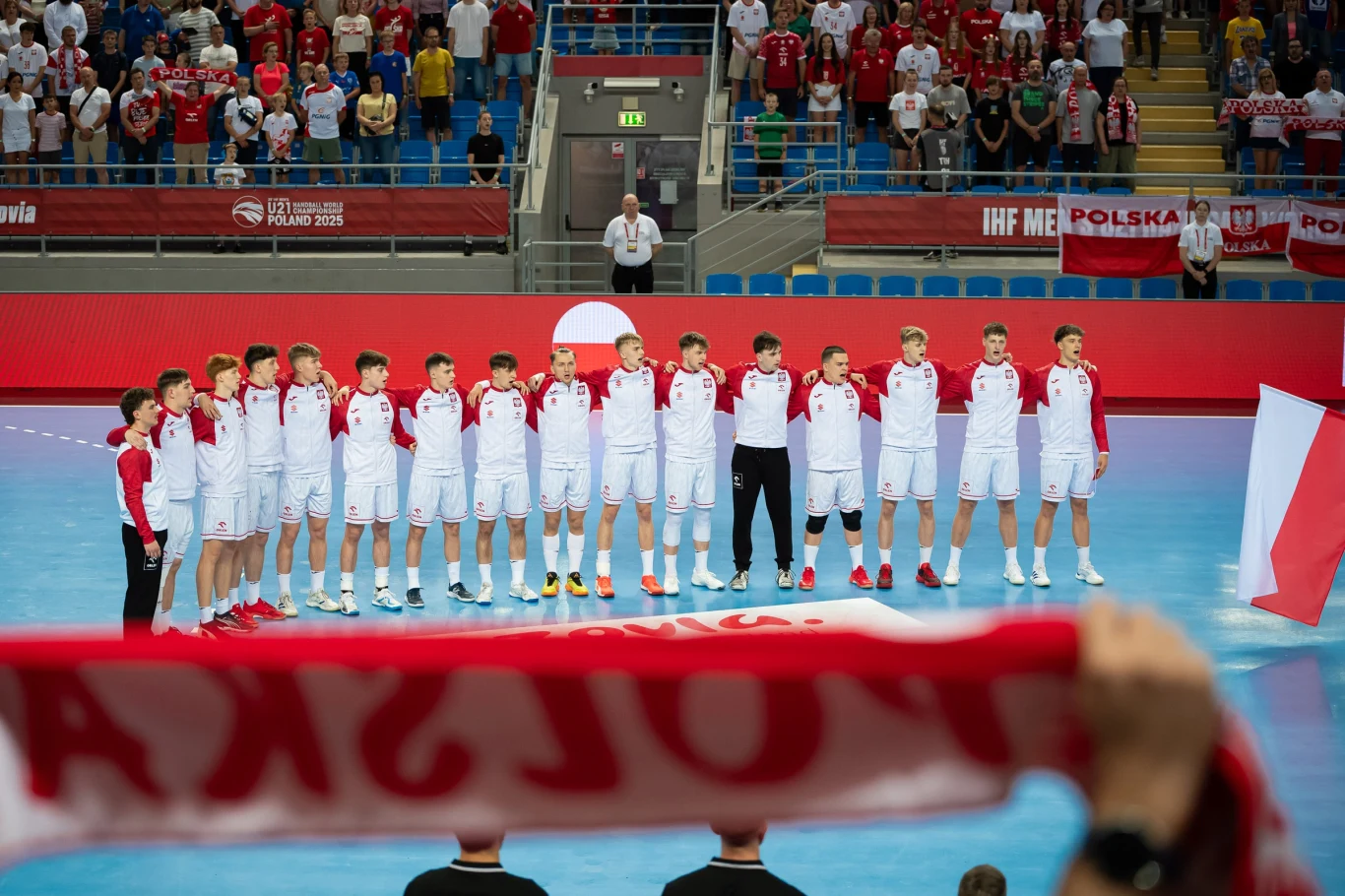 Reprezentacja Polski przed meczem z Norwegią w Płocku