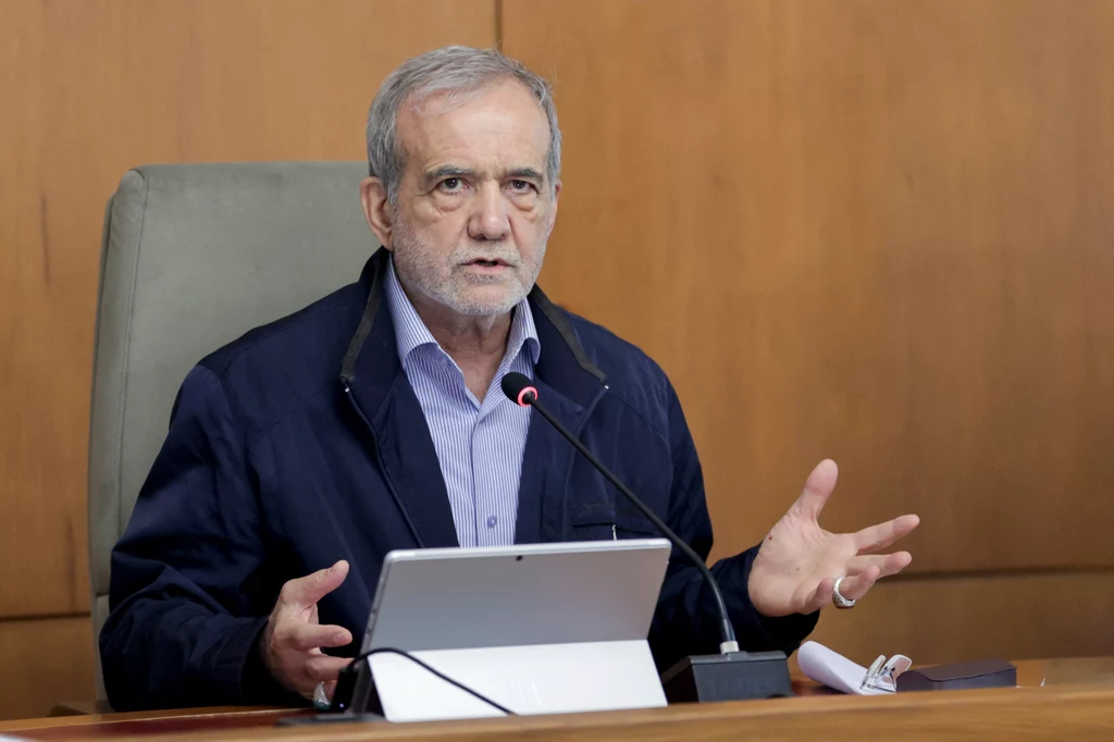 Prezydent Iranu Masud Pezeszkian Prezydent Iranu Masud Pezeszkian