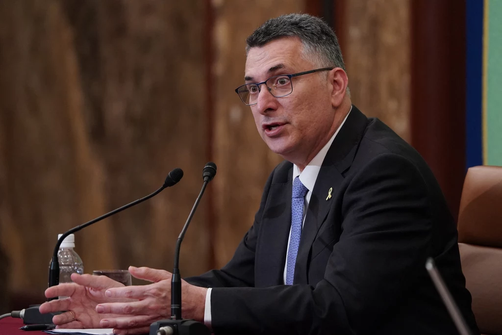 Szef MSZ Izraela Gideon Saar Szef MSZ Izraela Gideon Saar