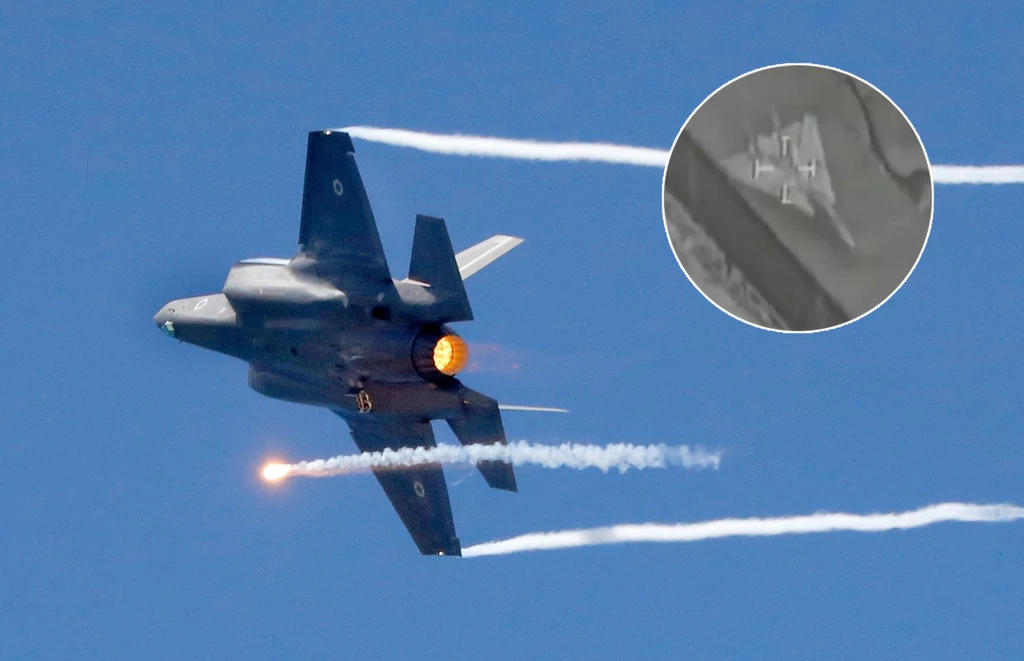 Izraelskie siły powietrzne zniszczyły irańskie samoloty F-14 Izraelskie siły powietrzne zniszczyły irańskie samoloty F-14