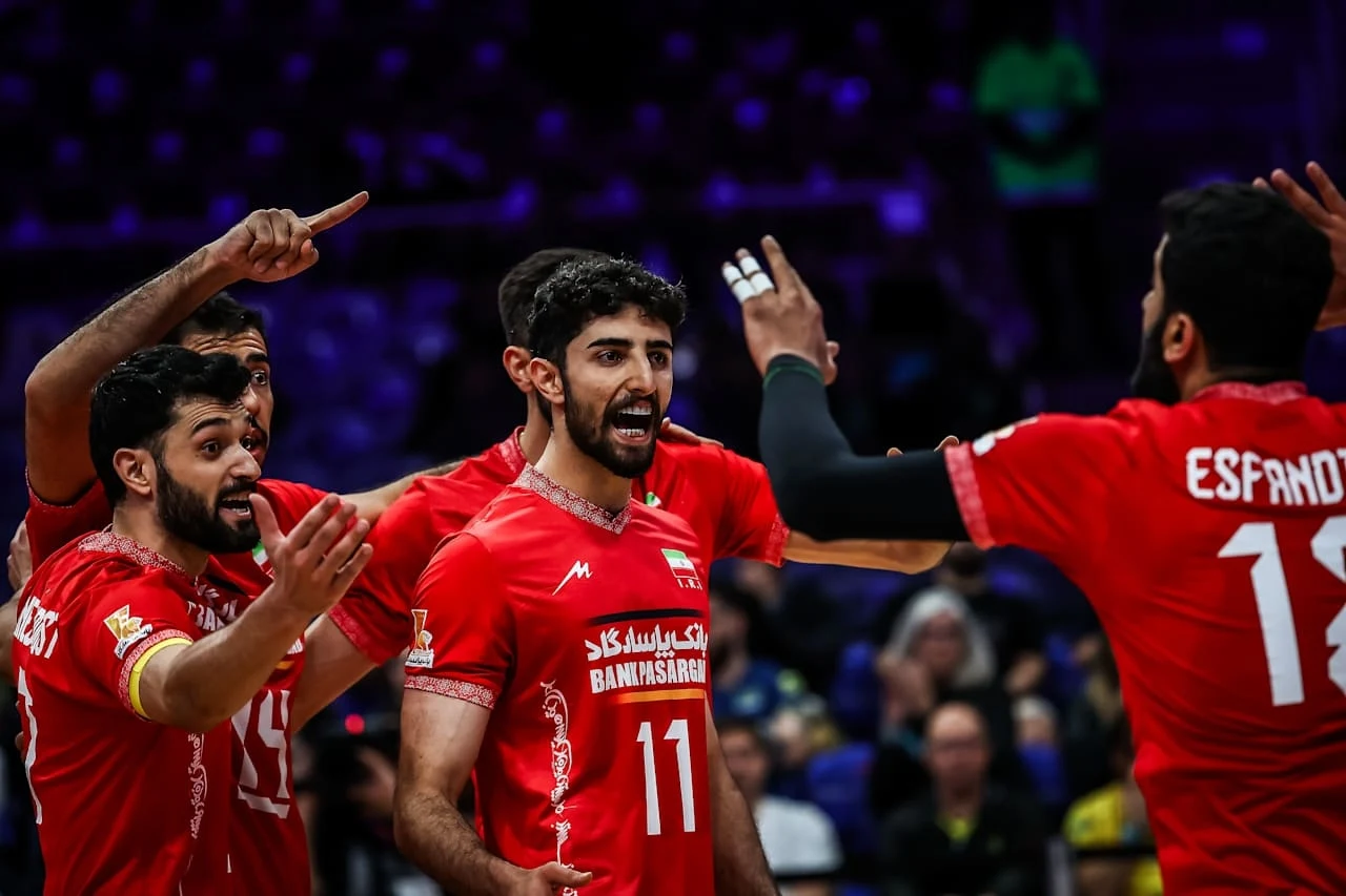 Siatkarze reprezentacji Iranu