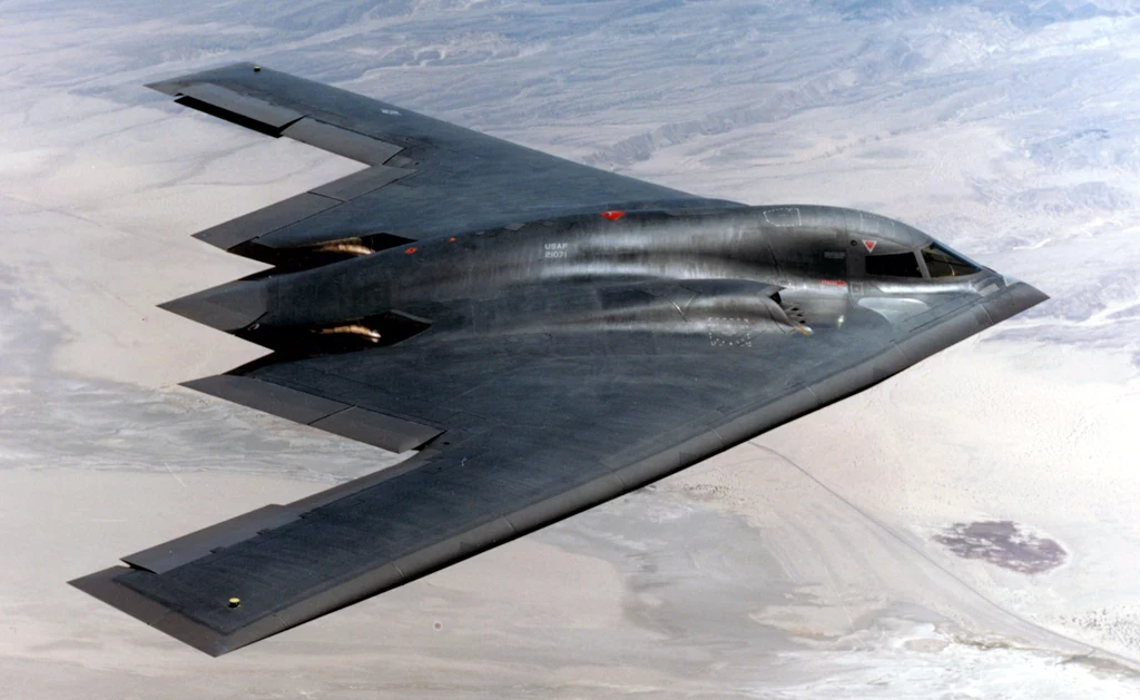 Bombowce B-2 poleciały nad Iran Bombowce B-2 poleciały nad Iran