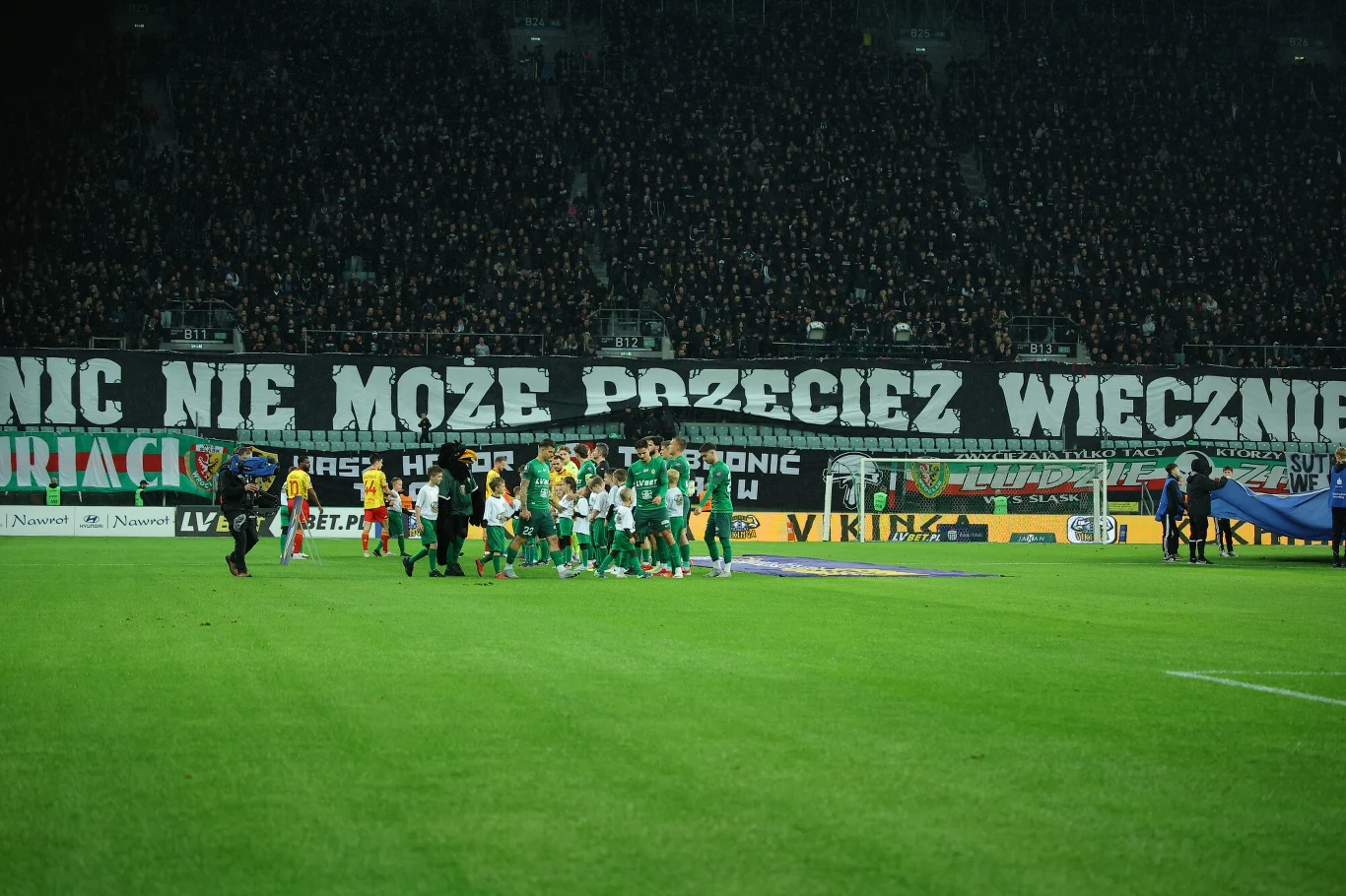 Mecz Śląska Wrocław z Jagiellonią Białystok rozegrany w ramach 33. kolejki PKO BP Ekstraklasy w sezonie 2024/25