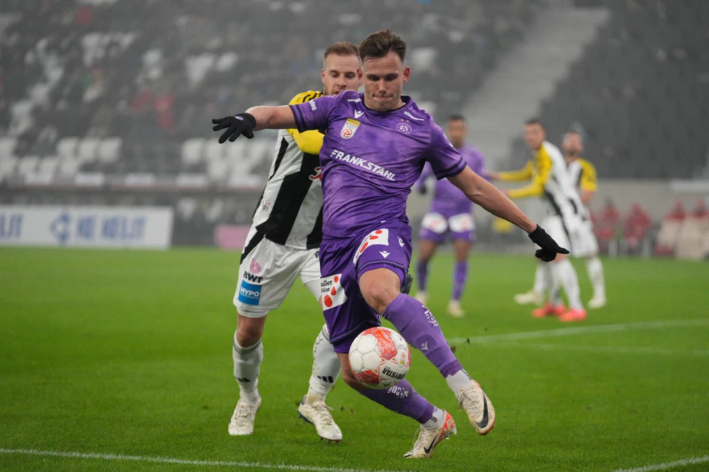 Nik Prelec w barwach Austrii Wiedeń Nik Prelec w barwach Austrii Wiedeń