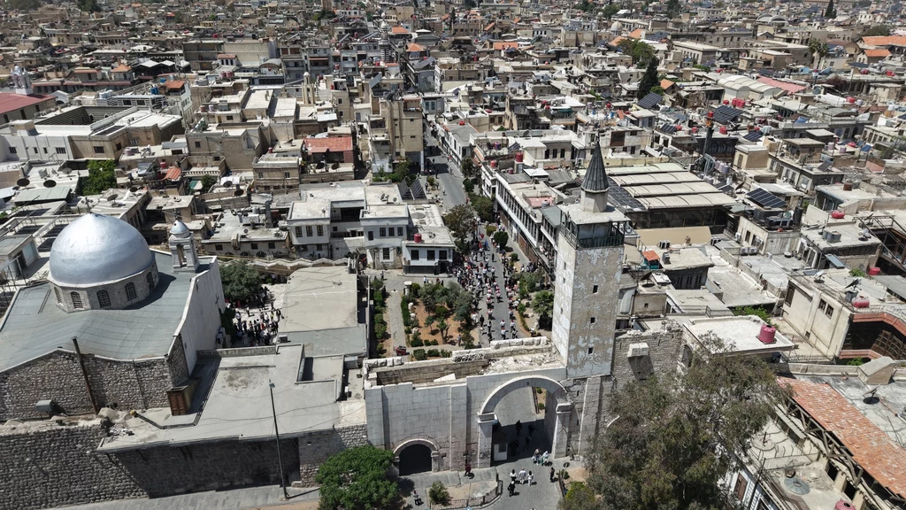 Zamach w stolicy Syrii. Na zdj. panorama Damaszku Zamach w stolicy Syrii. Na zdj. panorama Damaszku