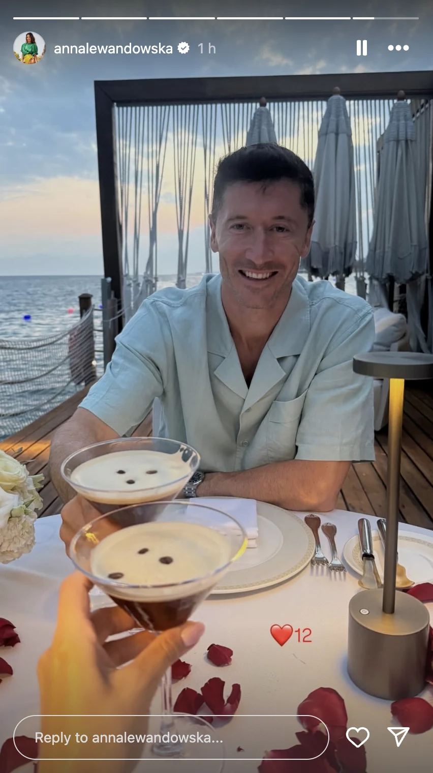 Anna i Robert Lewandowscy świętują 12. rocznicę ślubu Anna i Robert Lewandowscy świętują 12. rocznicę ślubu