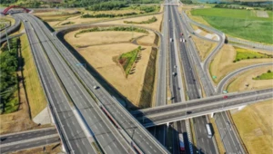 Autostradowy węzeł spaghetti. Europejski rekordzista znajduje się w Polsce