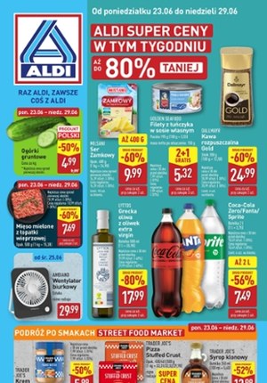 Gazetka promocyjna Aldi, ważna od 23.06.2025 do 29.06.2025.