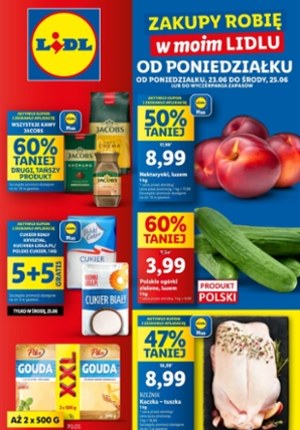 Gazetka promocyjna Lidl, ważna od 23.06.2025 do 25.06.2025.