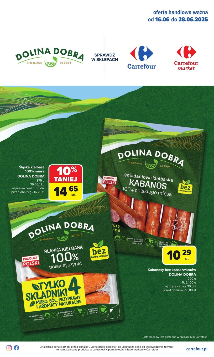 Gazetka promocyjna Carrefour - ważna od 16. 06. 2025 do 28. 06. 2025