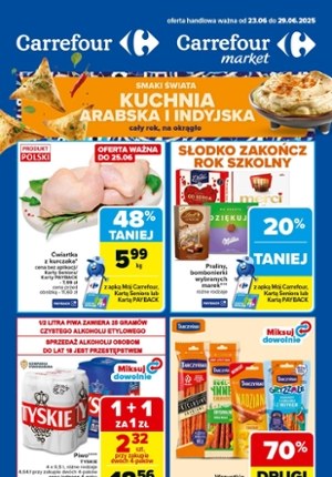 Gazetka promocyjna Carrefour, ważna od 23.06.2025 do 29.06.2025.