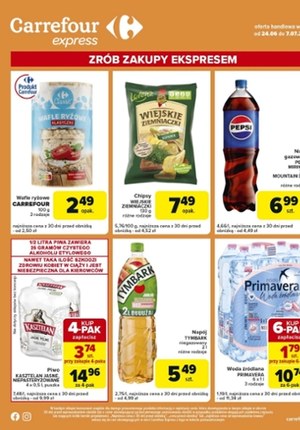 Gazetka promocyjna Carrefour Express, ważna od 24.06.2025 do 07.07.2025.