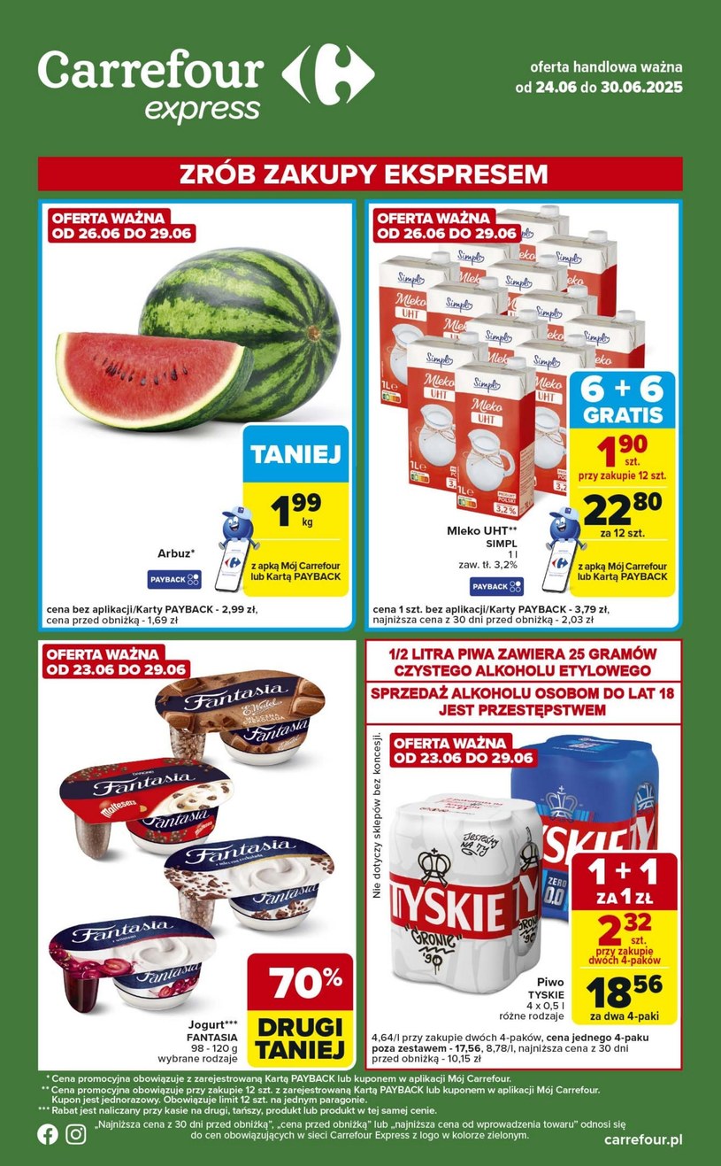 Gazetka promocyjna Carrefour Express - ważna od 24. 06. 2025 do 30. 06. 2025