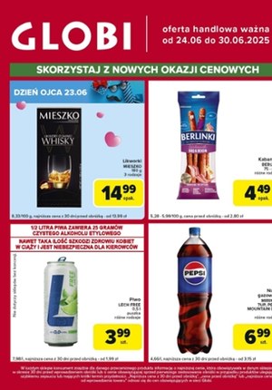 Gazetka promocyjna Globi, ważna od 24.06.2025 do 30.06.2025.