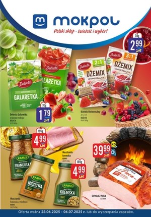 Gazetka promocyjna Mokpol, ważna od 23.06.2025 do 06.07.2025.