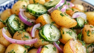 Pyszna sałatka z ziemniakami to idealny dodatek do letnich dań