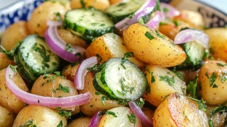 Pyszna sałatka z ziemniakami to idealny dodatek do letnich dań