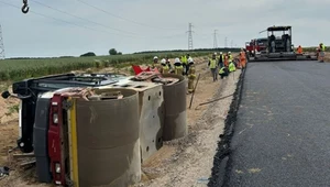 Tragiczny wypadek na budowie. Mężczyzna przygnieciony przez walec