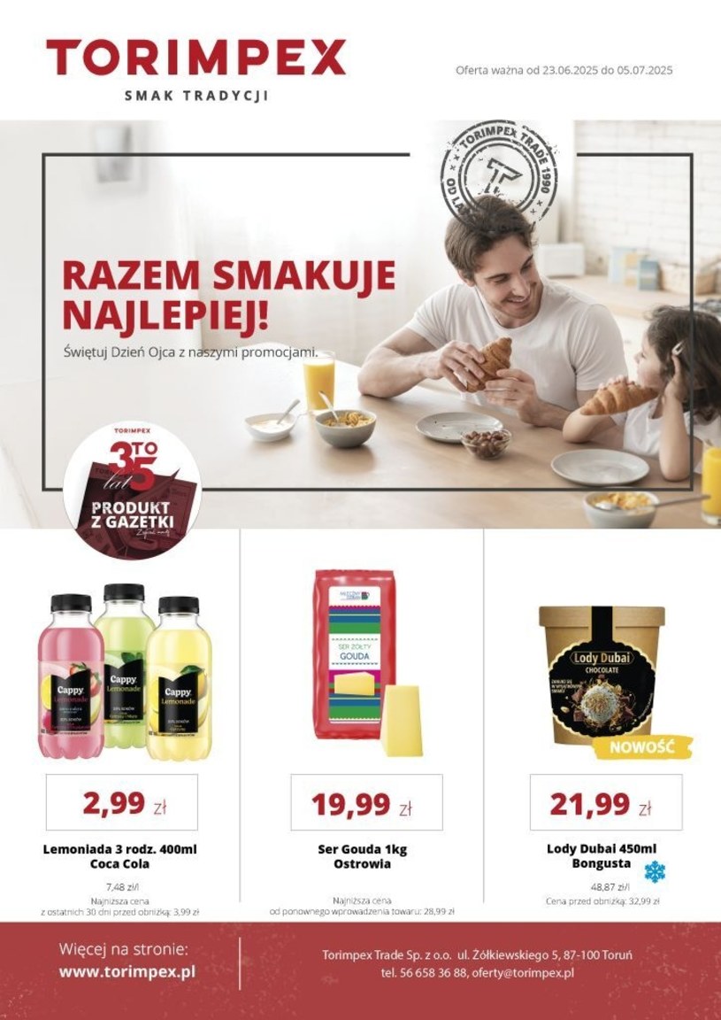 Gazetka promocyjna Torimpex - ważna od 23. 06. 2025 do 05. 07. 2025